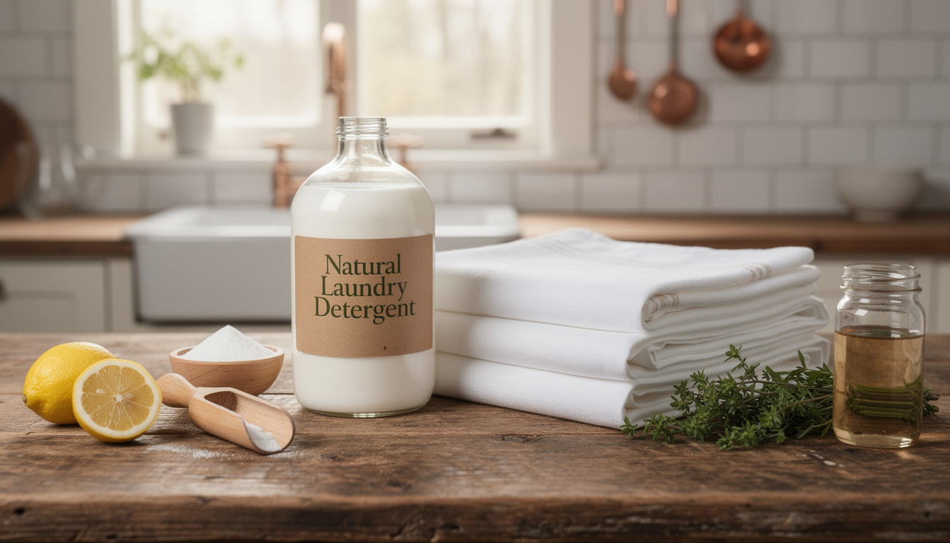 découvrez des alternatives naturelles efficaces aux produits ménagers industriels pour un nettoyage écologique, sain et respectueux de l'environnement.